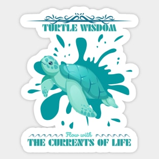 Sea turtle Design Sticker